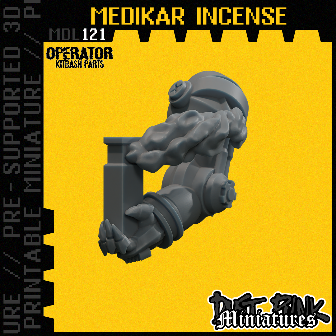 MDL121 MEDIKAR INCENSE [PRE-SUPPORTED]
